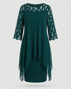 Sukienka midi plus size